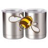 10 oz. Silver Stainless Steel Short Tumbler Thumbnail