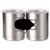 10 oz. Silver Stainless Steel Short Tumbler Thumbnail