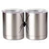 10 oz. Silver Stainless Steel Short Tumbler Thumbnail