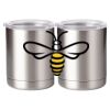10 oz. Silver Stainless Steel Short Tumbler Thumbnail