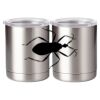 10 oz. Silver Stainless Steel Short Tumbler Thumbnail