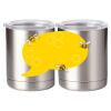 10 oz. Silver Stainless Steel Short Tumbler Thumbnail