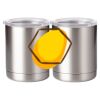 10 oz. Silver Stainless Steel Short Tumbler Thumbnail