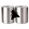 10 oz. Silver Stainless Steel Short Tumbler Thumbnail
