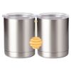 10 oz. Silver Stainless Steel Short Tumbler Thumbnail