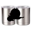 10 oz. Silver Stainless Steel Short Tumbler Thumbnail