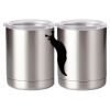 10 oz. Silver Stainless Steel Short Tumbler Thumbnail