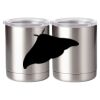 10 oz. Silver Stainless Steel Short Tumbler Thumbnail