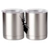 10 oz. Silver Stainless Steel Short Tumbler Thumbnail