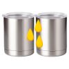 10 oz. Silver Stainless Steel Short Tumbler Thumbnail