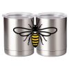 10 oz. Silver Stainless Steel Short Tumbler Thumbnail
