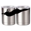 10 oz. Silver Stainless Steel Short Tumbler Thumbnail