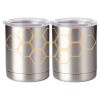 10 oz. Silver Stainless Steel Short Tumbler Thumbnail
