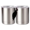 10 oz. Silver Stainless Steel Short Tumbler Thumbnail