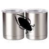 10 oz. Silver Stainless Steel Short Tumbler Thumbnail