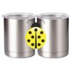10 oz. Silver Stainless Steel Short Tumbler Thumbnail