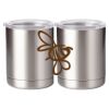 10 oz. Silver Stainless Steel Short Tumbler Thumbnail