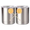 10 oz. Silver Stainless Steel Short Tumbler Thumbnail