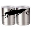 10 oz. Silver Stainless Steel Short Tumbler Thumbnail