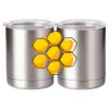 10 oz. Silver Stainless Steel Short Tumbler Thumbnail