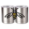 10 oz. Silver Stainless Steel Short Tumbler Thumbnail
