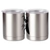 10 oz. Silver Stainless Steel Short Tumbler Thumbnail