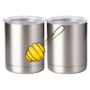 10 oz. Silver Stainless Steel Short Tumbler Thumbnail