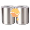 10 oz. Silver Stainless Steel Short Tumbler Thumbnail