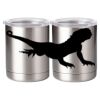 10 oz. Silver Stainless Steel Short Tumbler Thumbnail