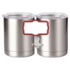 10 oz. Silver Stainless Steel Short Tumbler Thumbnail