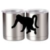 10 oz. Silver Stainless Steel Short Tumbler Thumbnail