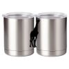 10 oz. Silver Stainless Steel Short Tumbler Thumbnail