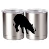 10 oz. Silver Stainless Steel Short Tumbler Thumbnail