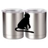 10 oz. Silver Stainless Steel Short Tumbler Thumbnail