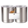 10 oz. Silver Stainless Steel Short Tumbler Thumbnail