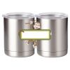 10 oz. Silver Stainless Steel Short Tumbler Thumbnail