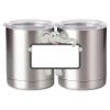10 oz. Silver Stainless Steel Short Tumbler Thumbnail