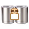 10 oz. Silver Stainless Steel Short Tumbler Thumbnail