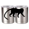 10 oz. Silver Stainless Steel Short Tumbler Thumbnail