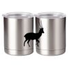 10 oz. Silver Stainless Steel Short Tumbler Thumbnail