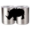 10 oz. Silver Stainless Steel Short Tumbler Thumbnail