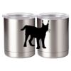 10 oz. Silver Stainless Steel Short Tumbler Thumbnail