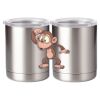 10 oz. Silver Stainless Steel Short Tumbler Thumbnail