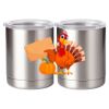 10 oz. Silver Stainless Steel Short Tumbler Thumbnail