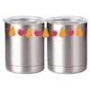 10 oz. Silver Stainless Steel Short Tumbler Thumbnail