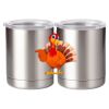 10 oz. Silver Stainless Steel Short Tumbler Thumbnail