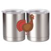 10 oz. Silver Stainless Steel Short Tumbler Thumbnail