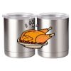 10 oz. Silver Stainless Steel Short Tumbler Thumbnail