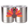 10 oz. Silver Stainless Steel Short Tumbler Thumbnail