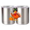 10 oz. Silver Stainless Steel Short Tumbler Thumbnail